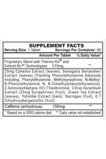 Hi-Tech Pharmaceuticals Stimerex-ES   90 Tablet. Usa.3940