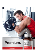Horbäach Agmatine Sulfate 1500mg  60 Capsules  Pharmaceutical Grade  Non-GMO, Gluten Free.3832