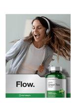 Horbäach EGCG Green Tea Extract  180 Capsul Max Potency Non-GMO & Gluten Free.Abd Menşei.44.