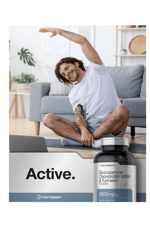 Horbäach Glucosamine Chondroitin MSM  3600mg  360 Coated Caplets  Advanced Formula with Turmeric  Non-GMO, Gluten Free.50.