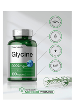 Horbäach Glycine 3000mg 100 Capsul.Usa Menşei. 4137