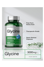Horbäach Glycine 3000mg 100 Capsul.Usa Menşei. 4137