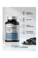 Horbäach Hyaluronic Acid with MSM  1000mg  120 Capsul.Abd Menşei.4037