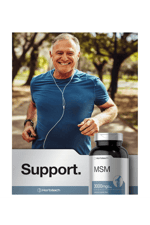 Horbäach MSM  3000mg  300 Coated Tablet  Methylsulfonylmethane with Calcium Vegetarian, Non-GMO, Gluten Free.52.