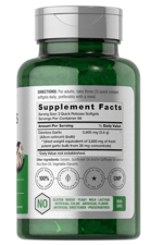 Horbäach Odorless Garlic 200 Softgels 3600mg  Ultra Potent Garlic Extract  Non-GMO & Gluten Free.