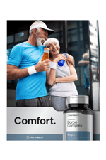 Horbäach Triple Boron Complex 6 mg  300 Vegi Tablet, Triple Action Boron Citrate, Boron Glycinate, Boron Asparate.Usa Menşei.37.