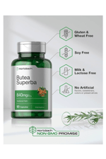 Horbaach Butea Superba Root 840mg  90 Capsul  Male Performance  Non GMO, Gluten Free.Made ın Usa.37.