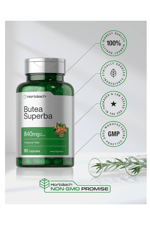 Horbaach Butea Superba Root 840mg  90 Capsul  Male Performance  Non GMO, Gluten Free.Made ın Usa.37.