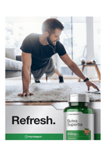 Horbaach Butea Superba Root 840mg  90 Capsul  Male Performance  Non GMO, Gluten Free.Made ın Usa.37.