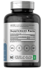 Horbaach Choline Inositol 1000mg 200 Capsules Non-GMO, Gluten Free.