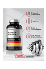 Horbach German Creatine Monohydrate 5000mg  250 Capsul. Usa Menşei.57.