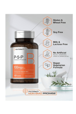 Horbach P-5-P Vitamin B6 100mg  120 Tablet.Abd Menşei.36.