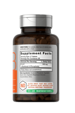 Horbach P-5-P Vitamin B6 100mg  120 Tablet.Abd Menşei.36.