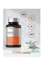 Horbach P-5-P Vitamin B6 100mg  120 Tablet.Abd Menşei.36.