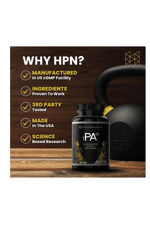 HPN PA-7  Phosphatidic Acid 96 Tablet Muscle Builder - Boost mTOR. Usa Version 74.