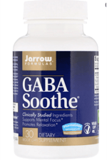 Jarrow Formulas  GABA Soothe L-Theanine--Aswanganda, 30 Veggie Capsules.Usa Menşei.49.