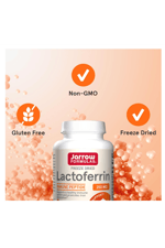 Jarrow Formulas Lactoferrin 250 mg  Freeze Dried   60 Capsules.75.