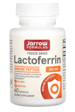 Jarrow Formulas Lactoferrin 250 mg  Freeze Dried   60 Capsules.75.