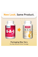 Jarrow Formulas® N-A-G 700mg N-Acetyl Glucosamine, Acetylated Form of Glucosamine Joint Support, 120 Veggie Capsul.