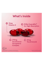 Jarrow Formulas Toco-Sorb Cardiovascular and Brain Function Support,High Absorption Formul, Tocotrienol-Tocopherol Complex and Vitamin E, 60 Softgels.