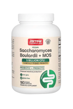 Jarrow Formulas, Vegan Saccharomyces Boulardii + MOS, Probiotic + Prebiotic 5 Billion CFU, 180 Veggie Capsules 74.