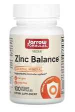 Jarrow Formulas, Vegan Zinc Balance, 100 Veggie Capsul.Mde ın Usa.39.