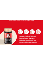 Korean Red Ginseng Extract Pill - Red Panax Ginseng  Vitamins C - E - Energy Boost - Gluten Free 800 Pills 800 Tablet.101.