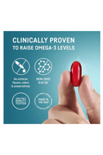 Kori Krill Oil Omega 3  Antarctic Krill Oil with Superior Absorption vs Fish Oil, Krill Oil 1200mg Softgels, 30 Softgels, EPA & DHA.ABDE MENŞEİ.47.