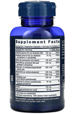 LIFE Nutrıtion BioActive Complete B-Complex, 60 Veg Capsul.Usa Menşei.36.