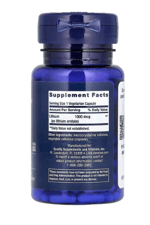 LIFE Nutrıtıon Lithium Orotate  1,000 mcg  100 Vege Capsul.Usa.39.