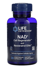 Life Nutrıtion NAD  Regenerator - Resveratrol -  372mg 30 Veg Capsul.72.