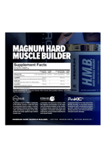 Magnum Nutraceuticals Hard Muscle Builder HMB+KSM-66  90 Capsul. Usa Version.43.