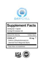 Maxlife Naturals  Day Chill™ Natural Stress and Anxiety Relief 60 Capsul.Abd Menşei 48.