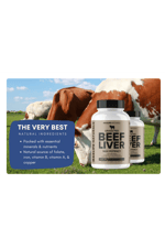 MaxLife Naturals Grass-Fed Beef Liver– 120 Capsules.Made ın Usa 42.