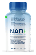 Maxlife Naturals Liposomal NAD+ Trans-Resveratrol 1500mg - 120 Capsules.Made ın Usa 47.