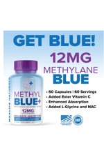 Maxlife Naturals Methylene Blue  Vitamin C Ester+Glycine+NAC - 60 Capsul.43.