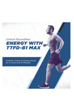 MaxLife Naturals TTFD - B1 Max - Thiamine Vitamin B1 TTFD - 100mg (Thiamine Tetrahydrofurfuryl Disulfide) 60 Capsules.Made ın Usa 43.