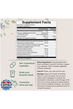 Micro Ingredients, Liposomal NAD+ For Women, 180 Vegetarian Capsules.