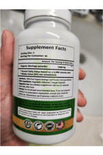 MOGO Moringa 180 Capsul Boost Energy, Immune, Gut, Joint Support  Pure Organic Moringa  Made in USA Best Seller.