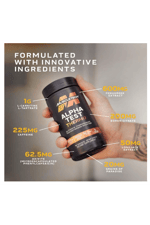 MuscleTech AlphaTest Thermo Test Booster for Men - T-Boost Mens - Muscle Growth, Stamina & Energy - 90 Capsul.Made ın Usa.50.