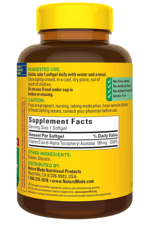 Nature Made Vıtamın E 180 mg (400 IU) dl-Alpha, Dietary Supplement for Antioxidant Support, 300 Softgels.Abd Menşei.