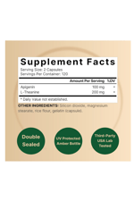 NatureBell Apigenin 100mg with L-Theanine, 240 Capsules (50mg Apigenin Per Capsule) – Extra Strength Sleep & Relaxation.