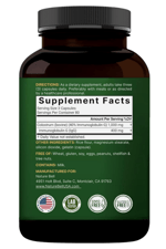NatureBell Bovine Colostrum 1,000mg  240 Capsules  40% IgG Colostrum for Gut Health, Bloating, Skin, Hair Immune Support.