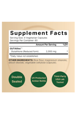 NatureBell Glutathione  2,000mg Per Serving, 240 Veggie Capsules.Abd Menşei.