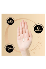 NatureBell Hyaluronic Acid 250mg - 240 Capsules - 250mg Hyaluronic Acid, 5000mcg Biotin & 25 mg Vitamin C.