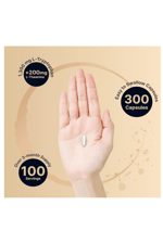 NatureBell L Tryptophan 1300mg with L Theanine 200mg, 300 Capsul.Abd.46.