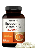 NatureBell Liposomal Vitamin C 2,000mg Per Serving, 240 Capsules.41.