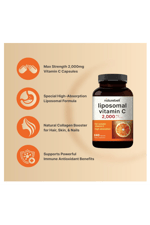NatureBell Liposomal Vitamin C 2,000mg Per Serving, 240 Capsules.41.