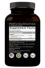 NatureBell PQQ 40mg with CoQ10, 240 Capsules  Active Pyrroloquinoline Quinone, Highly Bioavailable ZenPQQ+ Formula – Promotes Heart, Brain,  Mitochondrial Health.