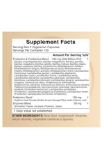 NatureBell Probiotics 200 Billion CFU  240 Veggie Capsul with Synbiotic Blend of Digestive Enzymes, Prebiotics, & Postbiotics – 40 Strains – Full-Spectrum Gut Health & Bloating.55.